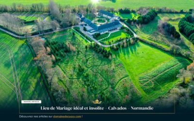 Domaine de mariage près de Caen avec 100 couchages en Normandie